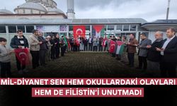 DİN GÖREVLİLERİ ÖĞRENCİLER İÇİN DUA ETTİ