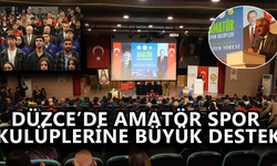 SPOR MALZEMELERİ DÜZENLENEN TÖRENLE TESLİM EDİLDİ
