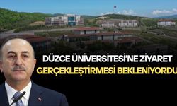 ESKİ DIŞİŞLERİ BAKANI ÇAVUŞOĞLU’NUN DÜZCE PROGRAMI ERTELENDİ