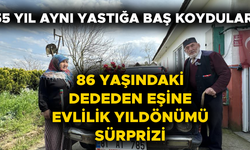 ROMANTİK ŞİİR YAZDI, GELİN ARABASI SÜSLEDİ