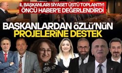 BAŞKAN ÖZLÜ’NÜN DİYALOG VE İŞBİRLİĞİ ÇAĞRISINA OLUMLU YANIT