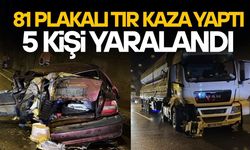 BOLU DAĞI TÜNELİNDE KORKUNÇ KAZA