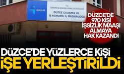 İŞKUR YÜZLERCE KİŞİYE İSTİHDAM SAĞLADI