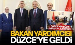 BAKAN YARDIMCISINDAN VALİ MAKAS’A NEZAKET ZİYARETİ
