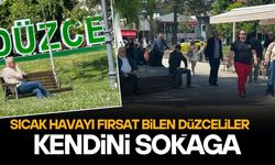 DÜZCE’DE SOKAKLAR DOLUP TAŞTI