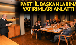 BAŞKAN ÖZLÜ PRESTİJ PROJELERİNDEN BAHSETTİ