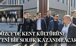 MÜSİAD DÜZCE ŞUBESİ ÜYELERİ DMALL AVM PROJESİNİ İNCELEDİ