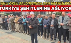 DÜZCE’DE ŞEHİT ÖĞRETMEN VE ÖĞRENCİLER İÇİN GIYABİ CENAZE NAMAZI KILINDI