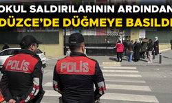 POLİS OKUL ÖNLERİNDE YOĞUN GÜVENLİK ÖNLEMLERİ ALDI