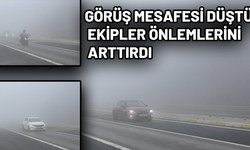 BOLU DAĞI SİSLE KAPLANDI