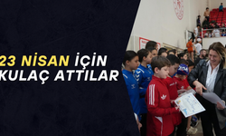 180 GENÇ YÜZÜCÜ YARIŞTI