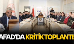 VALİ MAKAS BAŞKANLIĞINDAKİ TOPLANTIDA AFETLERE HAZIRLIK ELE ALINDI