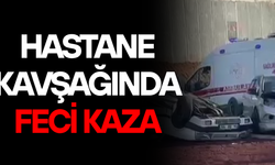 TAKLA ATAN ARAÇTAKİ YARALILAR HASTANEYE KALDIRILDI