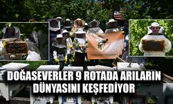 ARICILIĞIN İNCELİKLERİNİ ÖĞRENİYORLAR