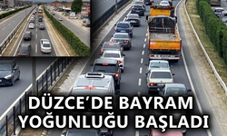TRAFİK DURMA NOKTASINA GELDİ…