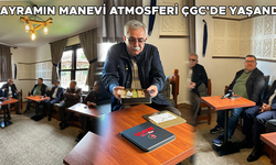 ÇALIŞAN GAZETECİLER CEMİYETİ BAYRAMLAŞMA PROGRAMI DÜZENLENDİ