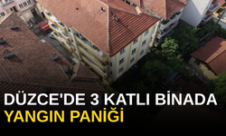 BOŞ DAİREDE MADDİ HASAR MEYDANA GELDİ