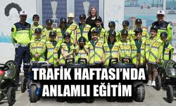 GELECEĞİN SÜRÜCÜLERİ TRAFİK EĞİTİM PARKURU’NDA