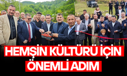 HEMŞİN KÜLTÜR EVİ VE KAFETERYASI’NIN TEMELİ ATILDI