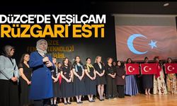 DÜZCELİ ÖĞRENCİLERDEN UNUTULMAZ DEFİLE GECESİ