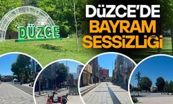 DÜZCE’DE BAYRAMIN İLK GÜNÜNDE SAKİNLİK HAKİM