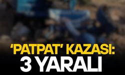 ‘PATPAT’ KAZASI: 3 YARALI