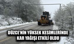KAR KALINLIĞI 10 SANTİMETREYE ULAŞTI