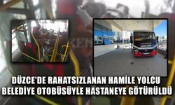 OTOBÜS ŞOFÖRÜ GÜZERGAHINDAN ÇIKIP HASTANEYE YETİŞTİRDİ
