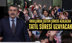 OKULLARDA EĞİTİM SÜRESİ AZALACAK TATİL SÜRESİ UZAYACAK
