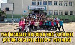 ÇOCUKLAR SAĞLIKLI YAŞAM ALIŞKANLIĞI KAZANIYOR