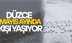 TOPUK YAYLASI BEYAZA BÜRÜNDÜ