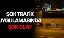 POLİSLERİ GÖRÜNCE ARACI ÇALIŞIR VAZİYETTE BIRAKIP KAÇTI