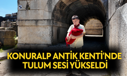 MİNİK TULUMCU ANTİK KENTTE HAYALİNİ SESLENDİRDİ