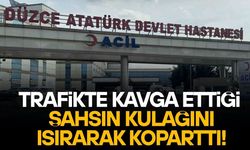 YOL VERME KAVGASINDA KULAĞINDAN OLDU