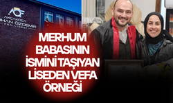 MÜSİAD GENEL BAŞKANI ÖZDEMİR’E “FAHRİ ÖĞRETMEN” UNVANI VERİLDİ