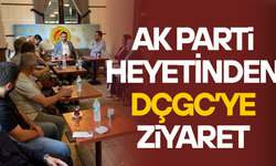 AK PARTİ İL YÖNETİMİ GAZETECİLERLE BİR ARAYA GELDİ