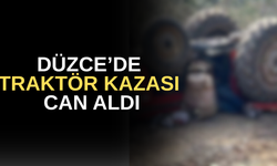 ÜZERİNE TRAKTÖR DEVRİLEN YAŞLI ADAM HAYATINI KAYBETTİ