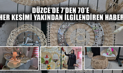 HASIR ÖRGÜLÜ DEKORATİF EŞYALAR İLGİ ODAĞI OLUYOR