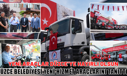 BAŞKAN ÖZLÜ; “YENİ ARAÇLARLA HİZMET ÜRETME KAPASİTEMİZİ ARTTIRMIŞ OLDUK”