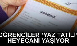 DÜZCE’DE 75 BİN 523 ÖĞRENCİ KARNE ALARAK YAZ TATİLİNE GİRECEK