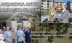 ARTIK AKÇAKOCA'NIN DA KOYLARI OLACAK