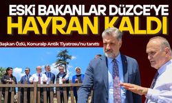 ESKİ BAKANLAR DÖNMEZ VE SARIEROĞLU DÜZCE’YE GELDİ