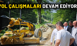 “7 KİLOMETRELİK GÜZERGAHTAKİ ÇALIŞMALARI YERİNDE İNCELEDİK”