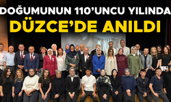 ÜNLÜ PROFESÖRÜN KIZI DÜZCE’DE ÖĞRENCİLERLE BİR ARAYA GELDİ