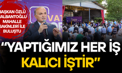 “BİZİM SÖZLERİMİZ, GÜN BİTTİĞİNDE UNUTULACAK SÖZLER DEĞİL”
