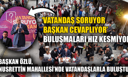 BAŞKAN ÖZLÜ; “BU ŞEHRİN ÇEHRESİNİ DEĞİŞTİRECEĞİZ” “BU ŞEHİRLE VE SİZLERLE GURUR DUYUYORUM”