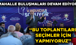 “BİZ İNSANIMIZLA BÜTÜNLEŞEN BİR YÖNETİM ANLAYIŞINI BENİMSEDİK”