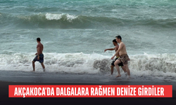 DALGALAR ZAMAN ZAMAN METRELERCE YÜKSELDİ