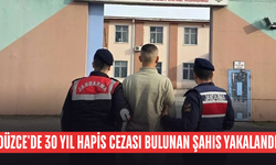 ÇİLİMLİ'DE YAKALANAN HÜKÜMLÜ CEZAEVİNE GÖNDERİLDİ