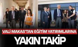 İNŞAATLARI İNCELEDİ KISA SÜREDE BİTİRME TALİMATI VERDİ